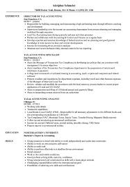 You can post this template on job boards to attract prospect applicants. Tax Accounting Resume Samples Velvet Jobs