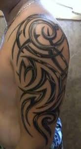 Thus has lead many men and women to go out and get much larger tattoo piece done. Pin By Jenny Thompson On Tattoos Tribal Tattoos For Men Half Sleeve Tribal Tattoos Tribal Tattoos