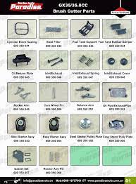 Check spelling or type a new query. Gx35 Brush Cutter Garden Tools Part 4 Stroke Grass Cutter Oil Seal Parts Buy Brush Cutter Spare Parts Grass Cutting Machine Parts Spare Parts For Brush Cutters Product On Alibaba Com