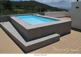 Bodenbelage Kleiner Pool Ideen Schwimmbader Hinterhof Gartenpools