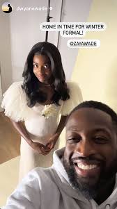 Dwyane Wade's daughter Zaya, 15, dresses up for winter formal