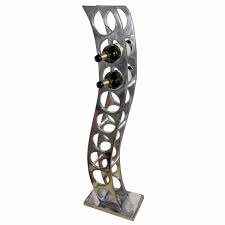 New Metal Art Coat Racks Details About Aluminium Metal 9 Bottle Wine Rack Floor Standing New Plasma Cnc Decoracion De Unas Proyectos