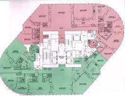Trump Tower Floor Plan With Core Detail Floor Plans Trump Tower Trump Tower Chicago