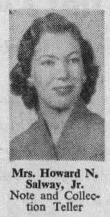 Iris Bray Salway, daughter of James Samuel Bray