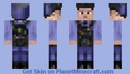 Me as a night shift fazbear's security guard. Barney The Security Guard Minecraft Skin