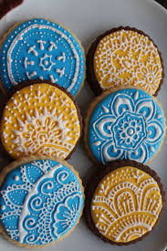 Henna Cookies For Niki Icing Design Fancy Cookies Cookie Decorating