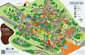 Oakland Zoo Map Showing Grade For Guest With Disabilities Or Tired Legs Zoo Map Oakland Zoo Disneyland Paris Rides