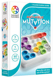 Influenza viruses can evolve in a gradual way through mutations in the genes that relate to the viral surface. Anti Virus Mutation Smartgames