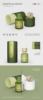 Essential Oil Package Mockup In 2020 Cosmetic Labels Design Essential Oils Essential Oil Labels