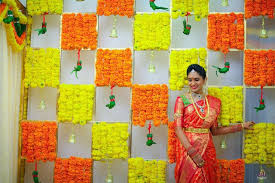Wall pellikuthuru decoration at home. Seemantham Simple Baby Shower Decoration Ideas At Home Novocom Top