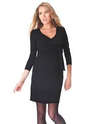 Black Sleeve Maternity And Nursing Wrap Dress Seraphine Maternity Nursing Dress Nursing Dress Maternity Black Dress