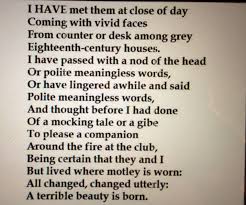 An Excerpt Of Easter 1916 By Wb Yeats I Always End Up Thinking Of This Poem On St Patrick S Day Poems Poetry Analysis Yeats Quotes