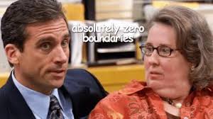 the office having zero boundaries for almost 9 minutes