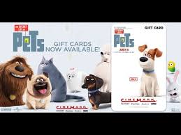 Below are common questions our customers ask about our cinemark gift card deals, prices, ratings, and more. The Secret Life Of Pets Grab Your Giftcard At Cinemark Youtube