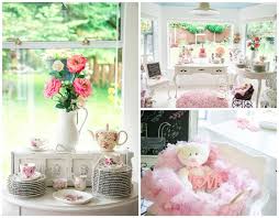 Vintage Baby Girl Shower Pretty My Party Party Ideas