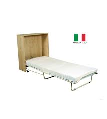 Trova tantissime idee per mobiletto con letto singolo. Mobile Letto Estraibile A Scomparsa Con Rete E Materasso 80 X 190 Made In Italy