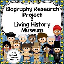 biography research unit bundle anchor charts examples grading more