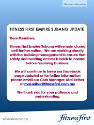 The lift is pretty suxx but theres nothing to do with fitness first. Fitness First Platinum Empire Fitness First Malaysia Facebook