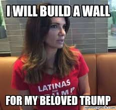 Trump Latina Building A Wall In Mexico
