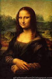 Gif Animation Mona Lisa Parody Mona Lisa Famous Painting