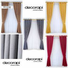 Untuk ruangan rumah yang menggunakan aksen classik. Gorden Jendela Pintu Minimalis Model Semokering Bahan Blackout Import Polos Serat Lazada Indonesia