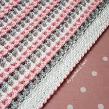 The Waffle Blanket W Linen Stitch Border Crochet Waffle Stitch Crochet Blanket Border Waffle Blanket