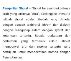 Maybe you would like to learn more about one of these? Pengertian Dan Dalil Tentang Shalat Brainly Co Id