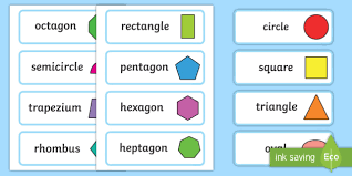 Adobe spark's free online flashcard maker helps you easily create custom flashcards for your studies in minutes. Free Shape Flashcards For 2d Shapes Primary Resources