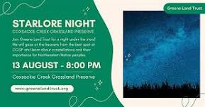 Starlore Night at Coxsackie Creek Grassland Preserve