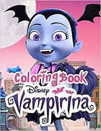 Since she is a vampire, these coloring pages can also be a great activity on halloween for kids. Vampirina Coloring Book Coloring Book For Kids And Adults Over 50 Coloring Pages About Vampirina Friends And Family Vardy Benjamin 9781704125084 Amazon Com Books