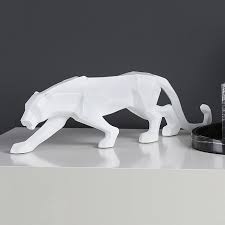 I seen some zebra print canvas's on some of designer websites so when i came across these materials at dollar tree i thought why not make a canvas set. Table Decoration Accessories Cheetah Figurine Resin Statue Modern Home Decor Decorative 3d Animal Sculpture Desk Decorations Figurines Miniatures Aliexpress
