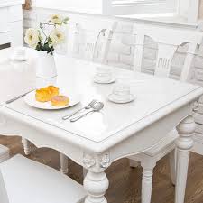 As a general rule, stick to the basics. Kitchen Table Linens Ostepdecor Upgraded Version No Plastic Smell Clear Table Protector For 6 Foot Tables 72 X 27 6 Inch Rectangular Odorless Tablecloth Cover Vinyl Non Slip Desk Pad For Writing Desk Accessories