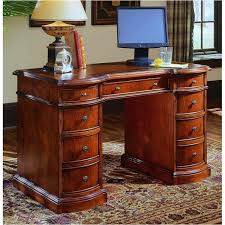 Many styles, sizes and finishes to choose from. 299 10 301 Hooker Furniture Brookhaven Knee Hoie Desk Bow Front