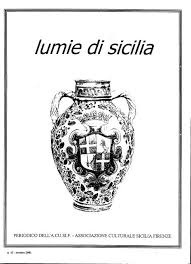Cassa di risparmio di lucca pisa livorno. Lumie Di Sicilia N 43 Associazione Culturale Sicilia Firenze