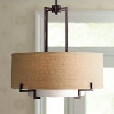 Euro Design Lighting Bronze Pendant Light Transitional Pendant Lighting Wide Pendant Light