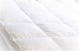 Mattress Topper Protector Goose Feather Down Linen And Bedding Bed Linens Luxury Bed Linen Design Linen Bed Cover
