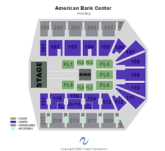 American Bank Center Seating Chart