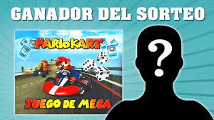 Mario kart juego de mesa plantillas. Ganador Del Sorteo Del Juego De Mesa De Mario Kart Te Digo Como Youtube
