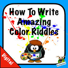 But you don't need to look them up on the internet. Poetry Writing Color Riddle Poems By Goodeyedeers Tpt