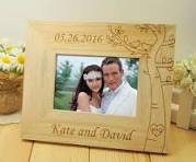 High Quality OEM Logo Laser Engraving 4x6 Inch Photo Frame