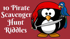 Its teams use vans rigged with power and internet access and drive hundreds of miles from puzzle site to puzzle site, overcoming often outrageous physical and mental challenges along the way, usually with no sleep. 10 Pirate Scavenger Hunt Riddles Scavenger Hunt