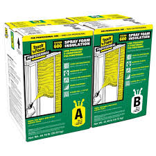 While looking at national averages as our numbers show in 2021 average cost that homeowners paid for spray foam insulation installation in harris county is between $1,996.00. Touch N Foam 600 Ft Board Polyurethane 2 Component Spray Foam Kit 4006062600 The Home Depot