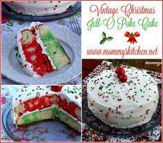 Refrigerate for 3 hours then frost al gusto (the folks. Mommy S Kitchen Recipes From My Texas Kitchen This Vintage Christmas Poke Cake Is The Perfect Festive Dessert For Christmas Baking Festive Desserts Poke Cake