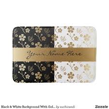 We did not find results for: Black White Background With Golden Flowers Bathroom Mat Black And White Background Gold Bath Mat Bath Mat