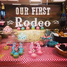 Best Birthday Theme For 1 Year Old Baby Boy Cowboy Themed First Birthday Party Corner Stork Baby Blog Twin Birthday Parties Girl Birthday Themes Rodeo Birthday