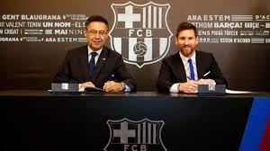 Contrato de messi con barcelona. Lionel Messi Firma Un Nuevo Contrato Hasta 2021