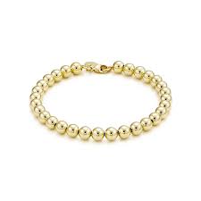 Return to tiffany®:love lock bracelet in silver, medum. Tiffany Co Tiffany Beads Bracelet Beaded Bracelets Tiffany Bead Bracelet Jewelry Bracelets Gold