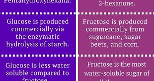 Difference Between Glucose And Fructose In 2020 Glucose Biochemistry Notes Chewable Vitamins
