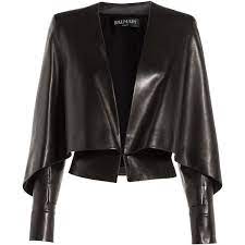 Balmain Leather Jacket With Bat Sleeves Balmain Leather Jacket Clothes Leather Jacket