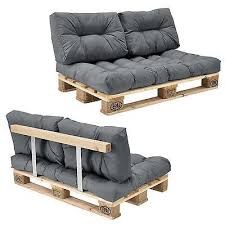 En Casa Euro Palets Sofa Gris 2 Plazas Con Palets Cojin Tapizado Respaldo Cojin Con Encasa Euro Gris P Mobilya Fikirleri Pallet Sofa Palet Koltuk